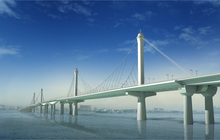 浙江杭州江东大桥(钱江九桥)景观设计